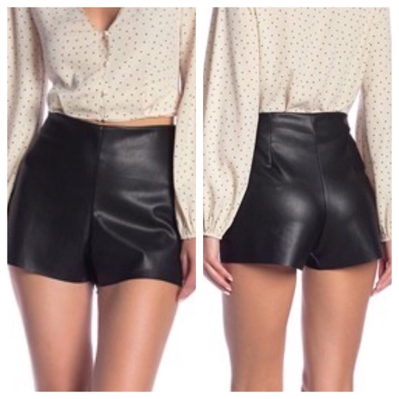 Pants - Vegan Leather Short